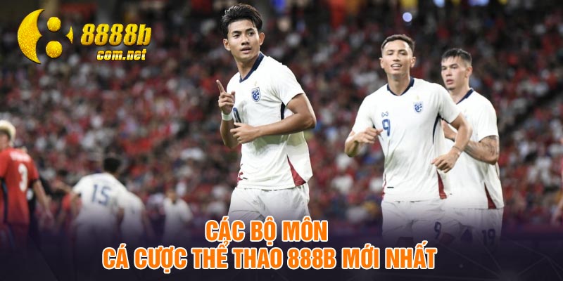 Các bộ môn cá cược thể thao 888B mới nhất