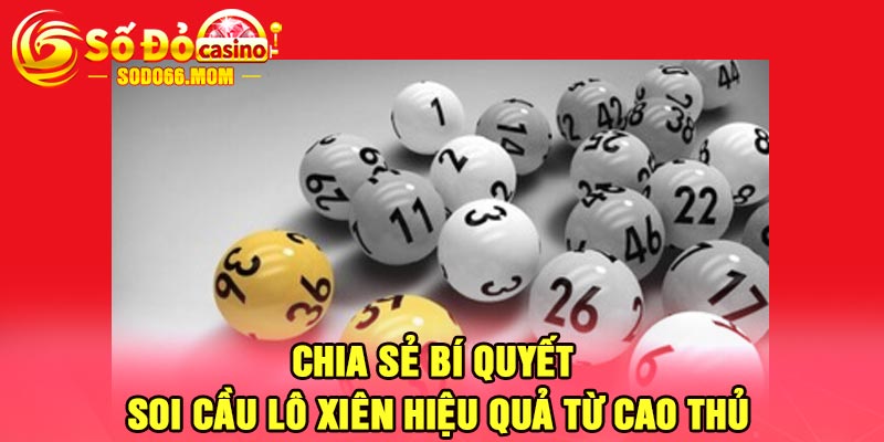 Chia sẻ bí quyết soi cầu lô xiên hiệu quả từ cao thủ